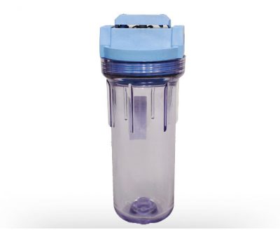 Clear water filter housing